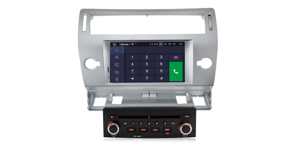 Mekede HD 4+ 64G PX5 Android 9,0 автомобильный dvd-плеер для CITROEN C4 1024*600 автомобильный dvd НАВИГАЦИЯ Радио Аудио Видео плеер автомобиля