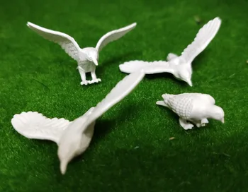 

High quality sand table model furnishing articles simulation model train pigeons scene layout