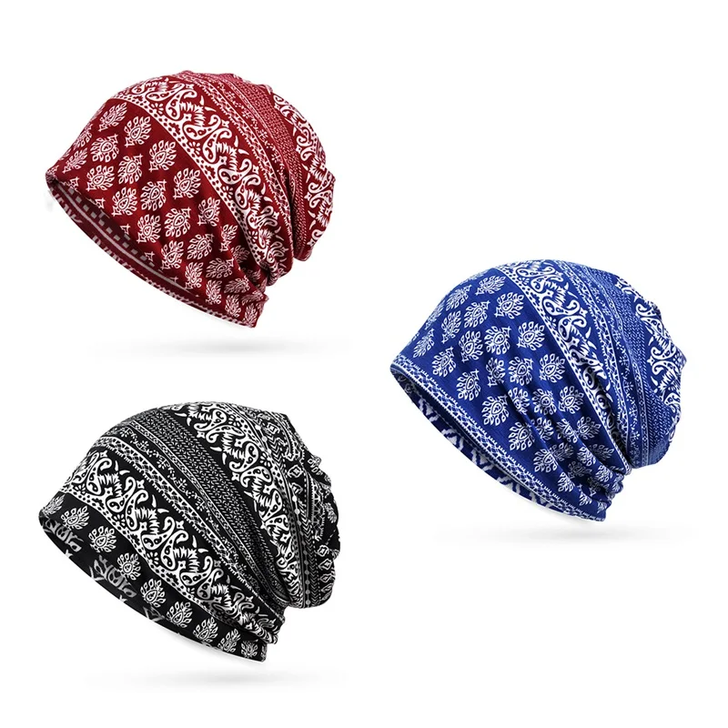 Beanies шапка для бега шарф с принтом солнцезащитный козырек дышащий эластичный хлопок шляпа шеи теплые головные уборы для путешествий спортивная шапка s