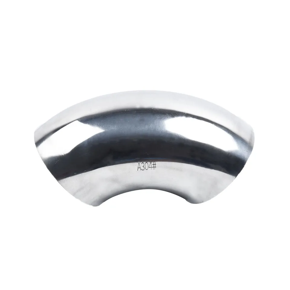 HOPQ 3Inch//76mm OD Acciaio Inox Auto Scarico Saldatura 90/° Curva Gomito Raccordo