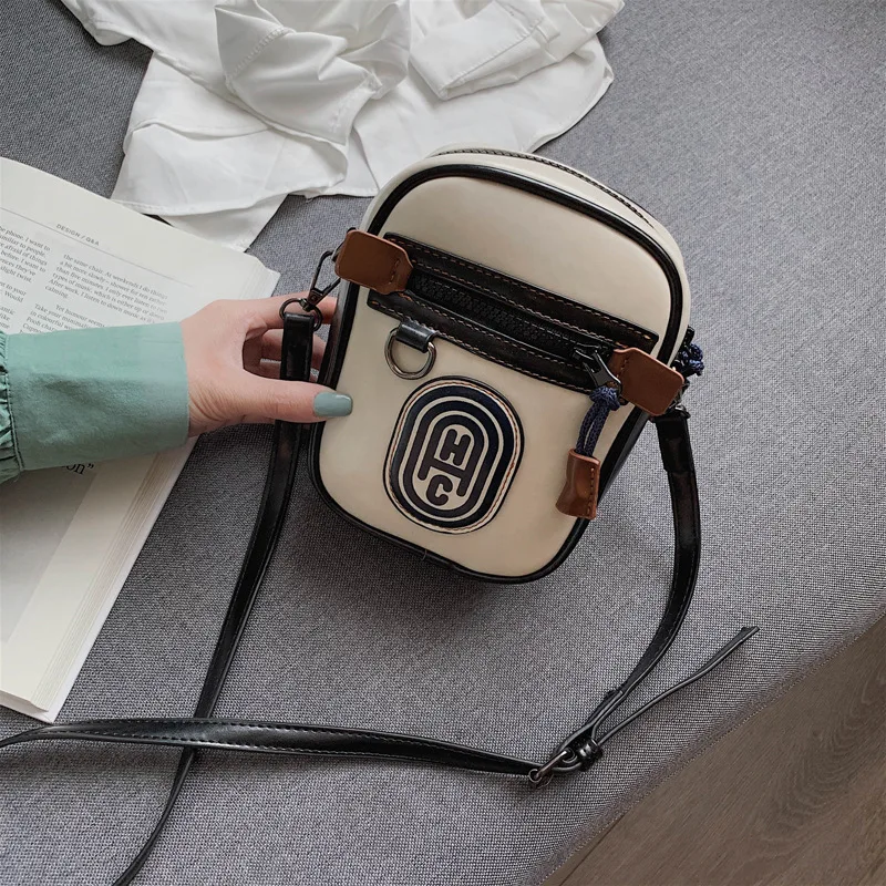 

JIULIN 2019 Korean version of Joker contrast small square bag casual mobile phone bag women's bag messenger bag