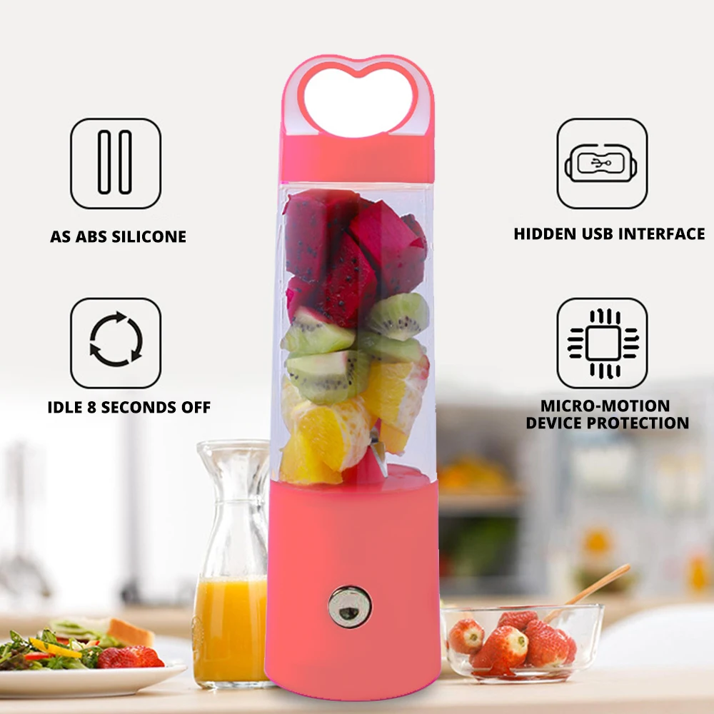 

Portable Cup Juice Speed: 20000rpm/Min Beautiful Strong Juiced Long Lasting Safe Healthy Stirred