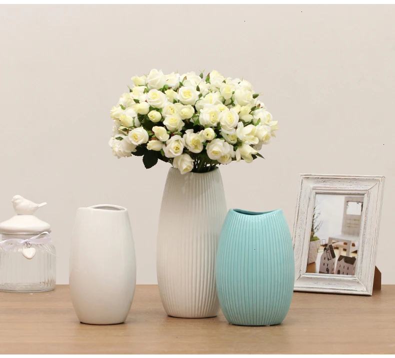 Florero Decoracion Ceramica Vazo Decorativos Para Casa Gold Vaso De Flor аксессуары для украшения дома Современная Цветочная ваза