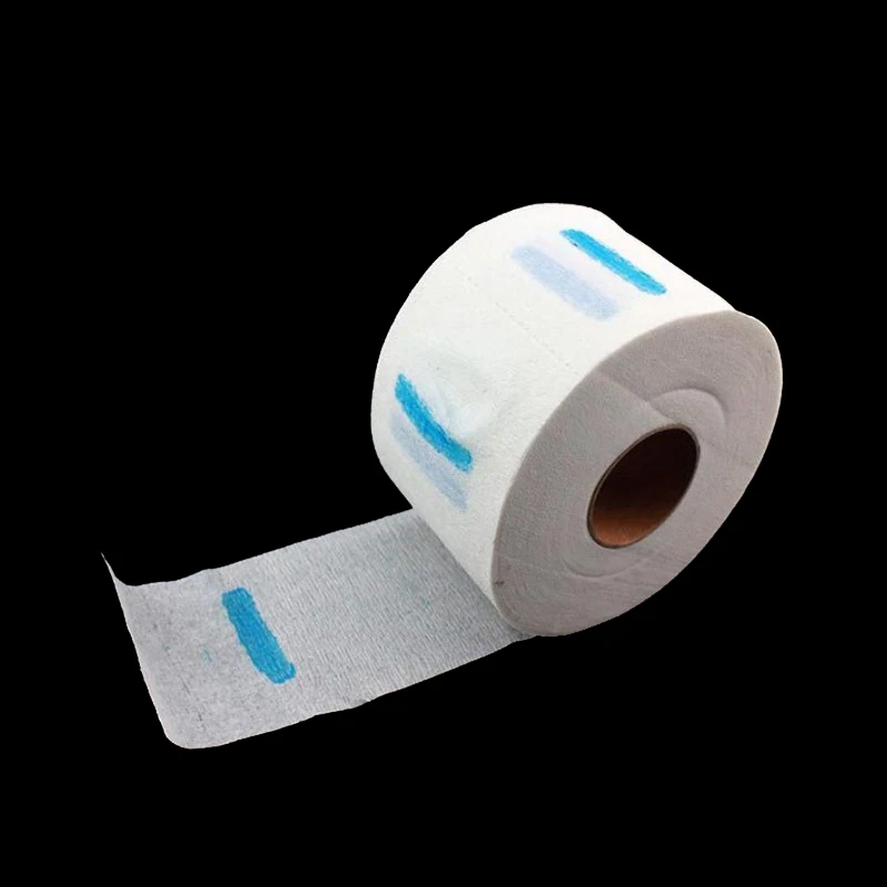 1 рулон Устранимый бумажный воротник полоски стрижка профессионального салона