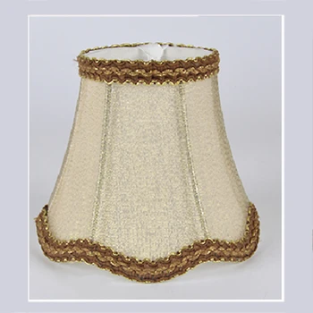 

Droplight Cloth Lampshade Accessories Modern Chandelier Wall Lamp Wave Bottom Hotel Candle