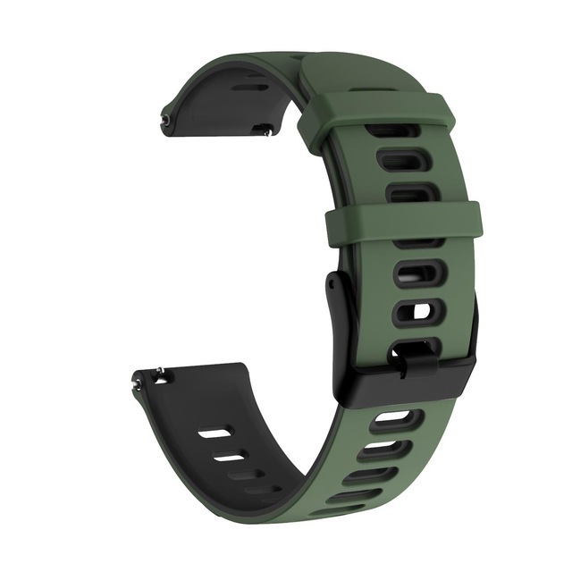 Straps For Samsung Galaxy Watch 3 45MM LTE 42MM 41MM 46MM Smart Bracelet Double Color Belt For Gear S3 Frontier Correa
