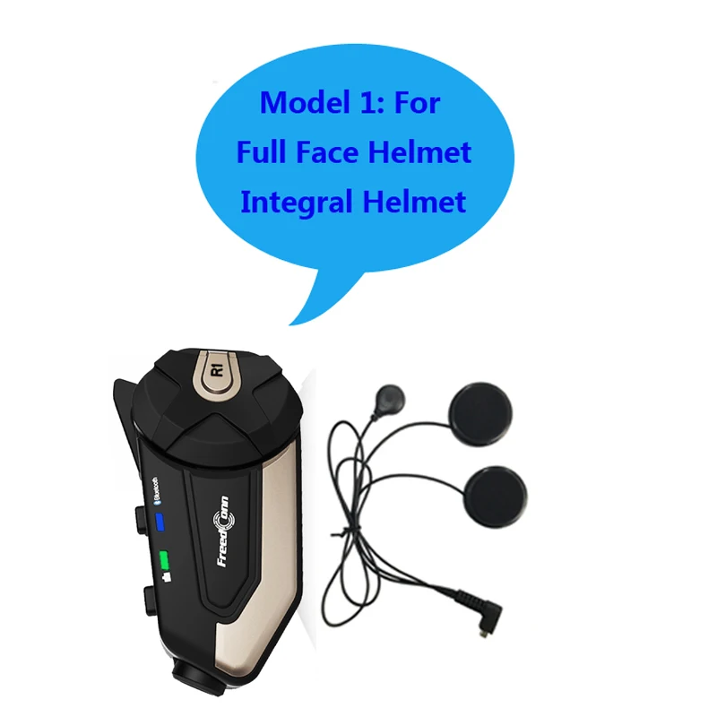 R1 WiFi мотоциклетный домофон 1080P HD камера мотоцикл Bluetooth 4,1 шлем гарнитура Интерком Intercomunicadores De Casco Moto