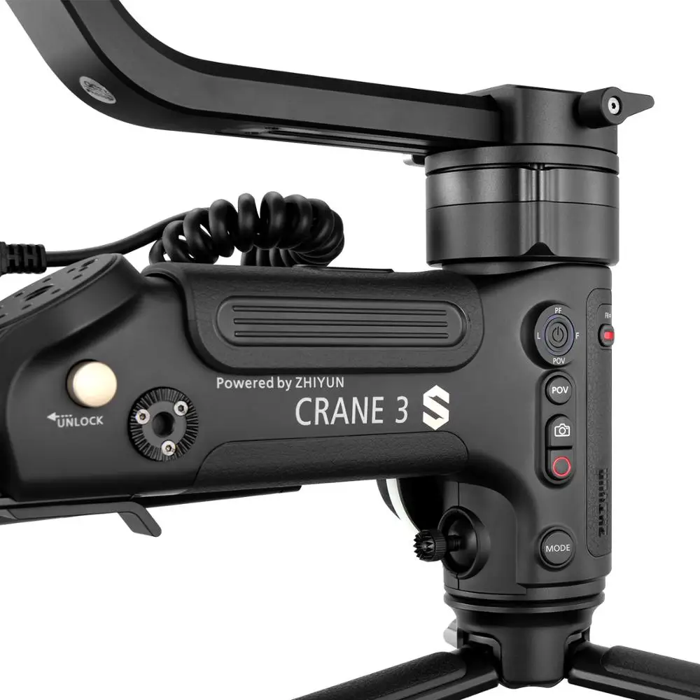 Ручной Стабилизатор ZHIYUN Crane 3S/3S E 3 осевой шарнирный стабилизатор для цифровых