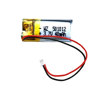 

501012-40mah smart wear i7/i8/i9TWS Bluetooth headset 3.7V polymer lithium battery