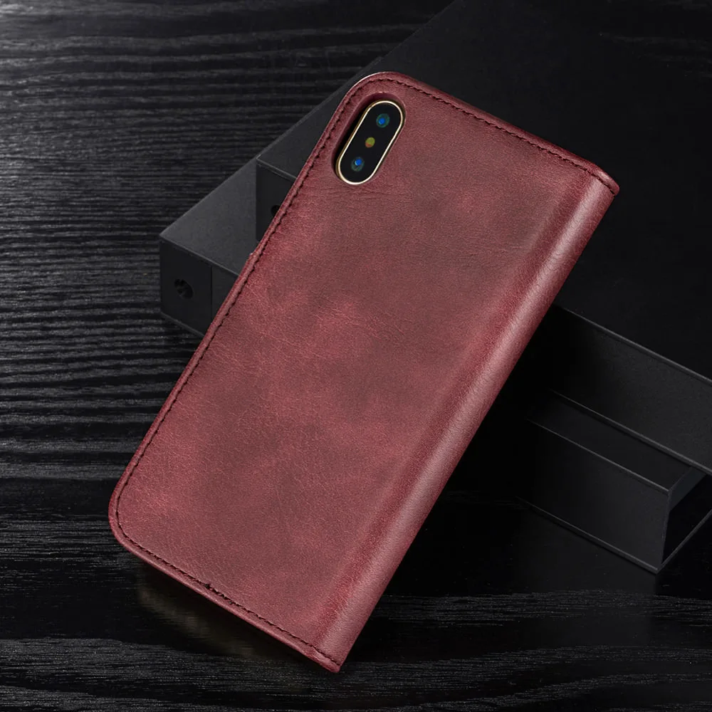 Роскошный противоударный съемный чехол-кошелек для OnePlus 6, магнитный откидной кожаный чехол премиум класса, многофункциональный чехол в деловом стиле, Fundas