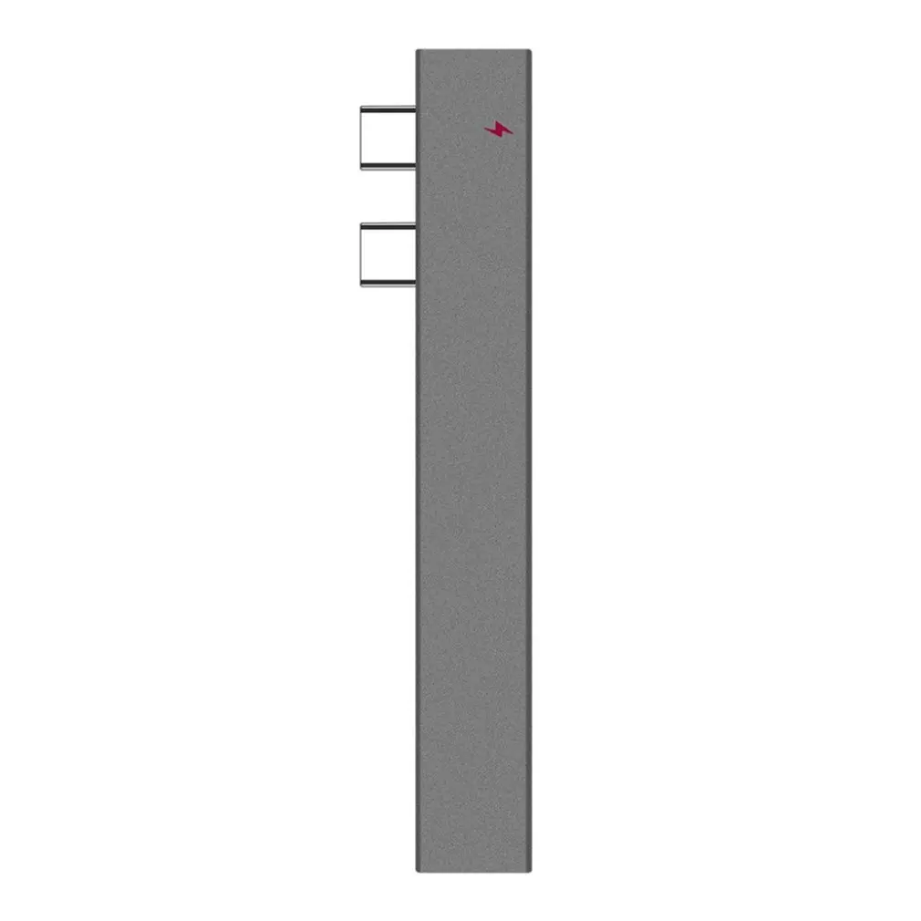 Многопортовый концентратор, двойной USB-C, кардридер, USB C, концентратор, двойной тип C, адаптер, док-станция с USB PD зарядным устройством, SD/TF слот
