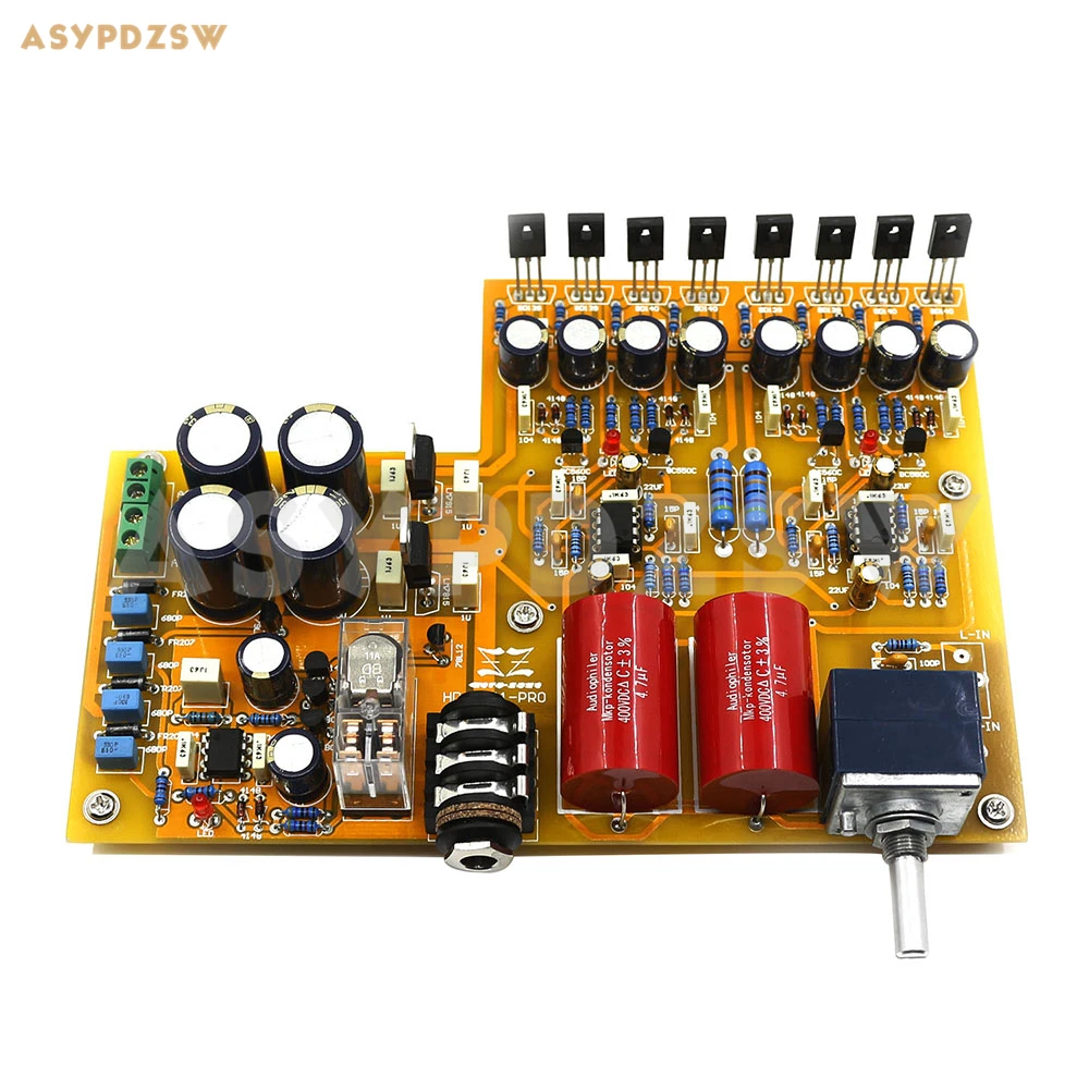 HD 8 A1 PRO Bayer A1 Parallel tube version Headphone power amplifier PCB DIY Kit Finished board
