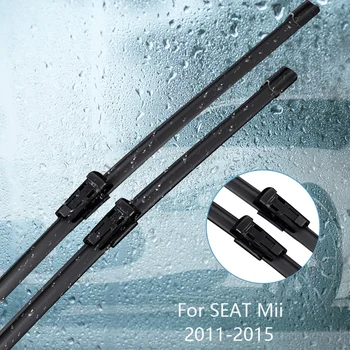 

Wipers Blade For SEAT Mii 2011 2012 2013 2014 2015 Car Accessories For Auto Rubber Windscreen Wiper