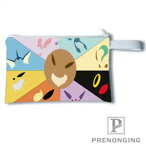 Изготовленный На Заказ eevee(1)@ кошелек с рисунком, кошелек на молнии, нулевой кошелек, телефонные сумки для ключей, модный небольшой женский кошелёк#19-01-22-4-196