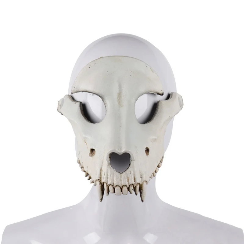 

Halloween Goat Skull Shape Mask Horror Cosplay Masquerade Party Sheep Skull Facial Mask