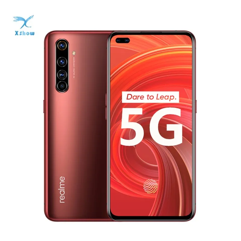 Смартфон Realme X50 Pro супер Amoled экран 5 44 дюйма Snapdragon 865 Android 10 0 камера 64 мп 65 Вт