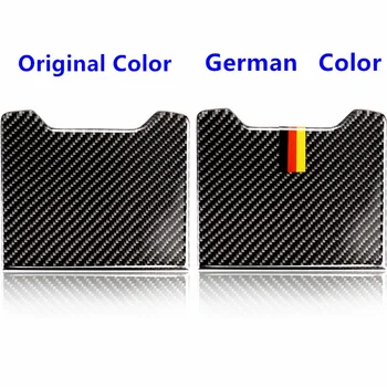 

Quality Insurance Carbon Fiber interior Trim For Benz C W205 GLC Rear Arm Rest Storage Box Panel Cover Sticker car interior trim