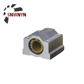 

SC8-S Linear Bearing Optical Axis Slide Block Motion Bushing Corrosion-Resistant Dust-Proof Alloy And Engineering Plastic 1PC