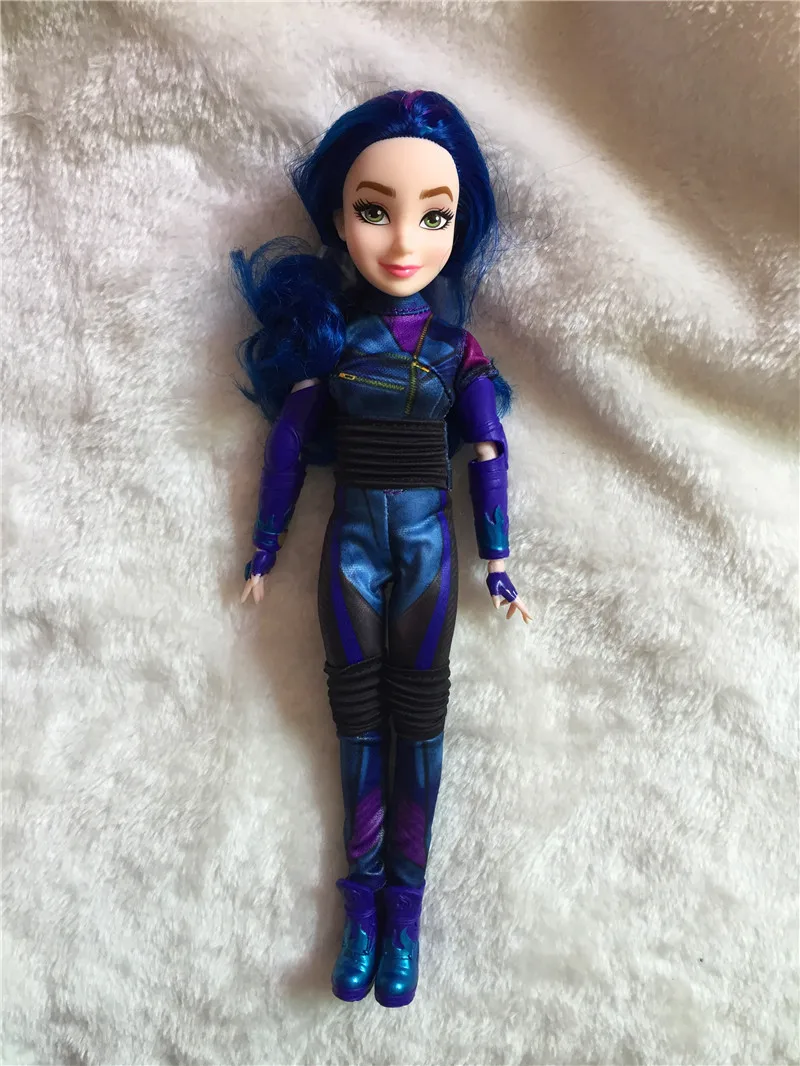 original 11'' Descendants Doll Action Figure Doll Maleficent baby dolls for girls boys evie mal Descendants 2 3 bjd