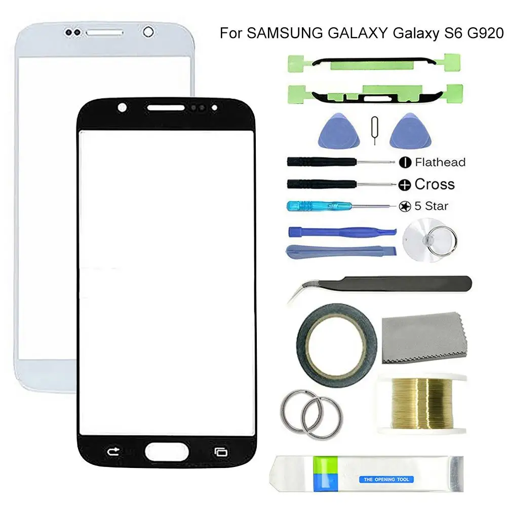 Телефон стекло экран объектив Ремонт набор инструментов для samsung Galaxy S6 G920 Замена