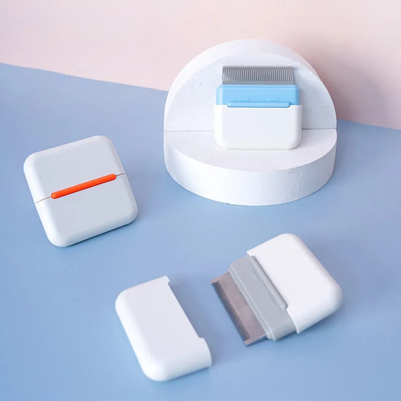 

Расческа для удаления волос с карманами домашних животных, Расческа для кошачьих ушей, Товары для кошек, Массаж