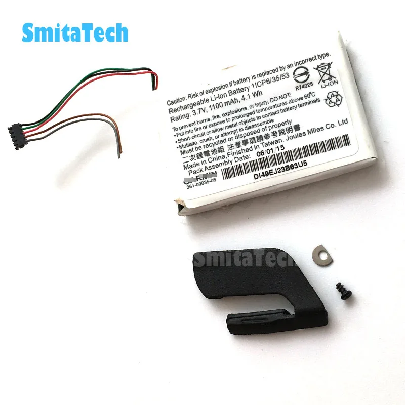 Оригинальная печатная плата USB и microSD держатель батареи 361-00035-06 USB Черный резиновый колпачок для Garmin Edge 1000/EXPLORE ore 1000/Approach G8
