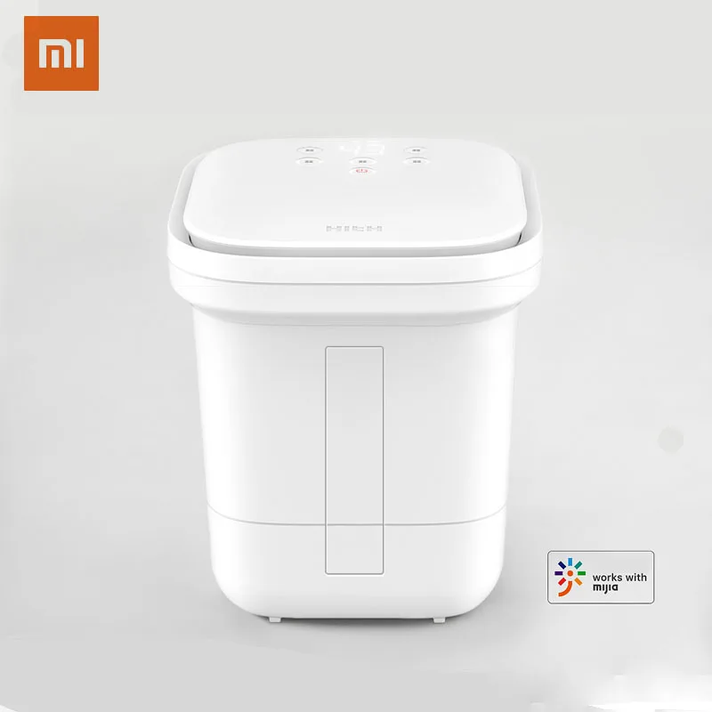 Xiaomi Mijia HITH интеллектуальная ванна для ног ZMZ-Q2 беспроводная версия пульт дистанционного управления точный контроль температуры роторный Массажный мяч