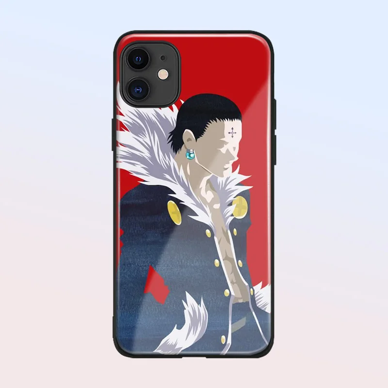 Chrollo Lucilfer Hunter hxh стеклянный чехол для телефона iPhone 6 6s 7 8 x xr xs 11 12 mini pro max Samsung S note 9 10 20