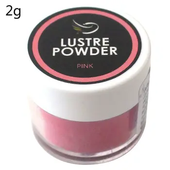 

2g pink Flash Glitter Powder Baked Edible Pigments Decorating Food Cake Biscuit Cake A08 20 Dropship