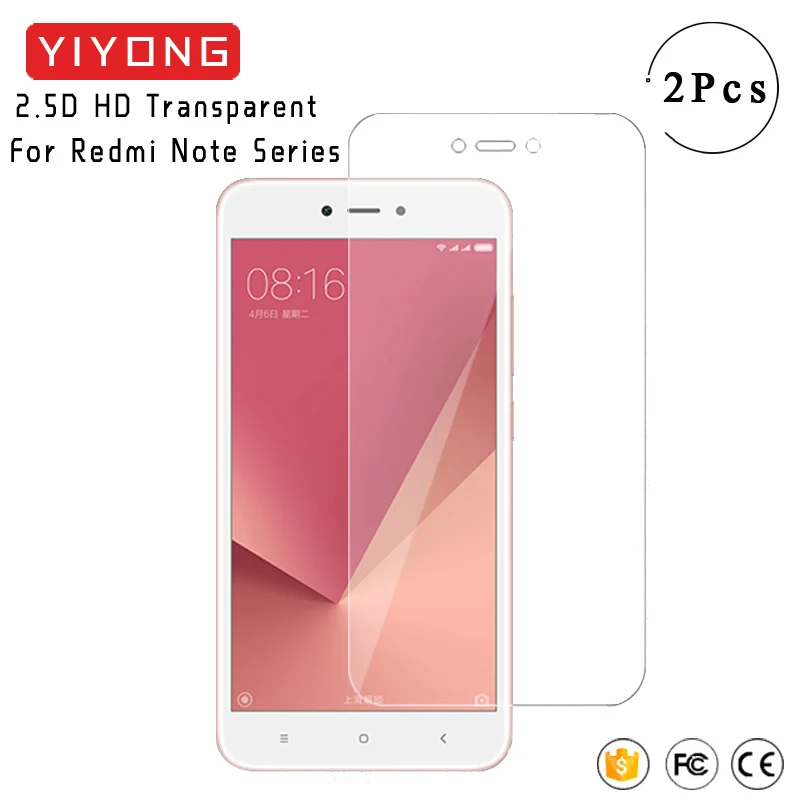 YIYONG 2.5D HD Стекло для Xiaomi Redmi Note 5 5A 6 Pro Закаленное стекло Защитная пленка экрана Xiomi 3