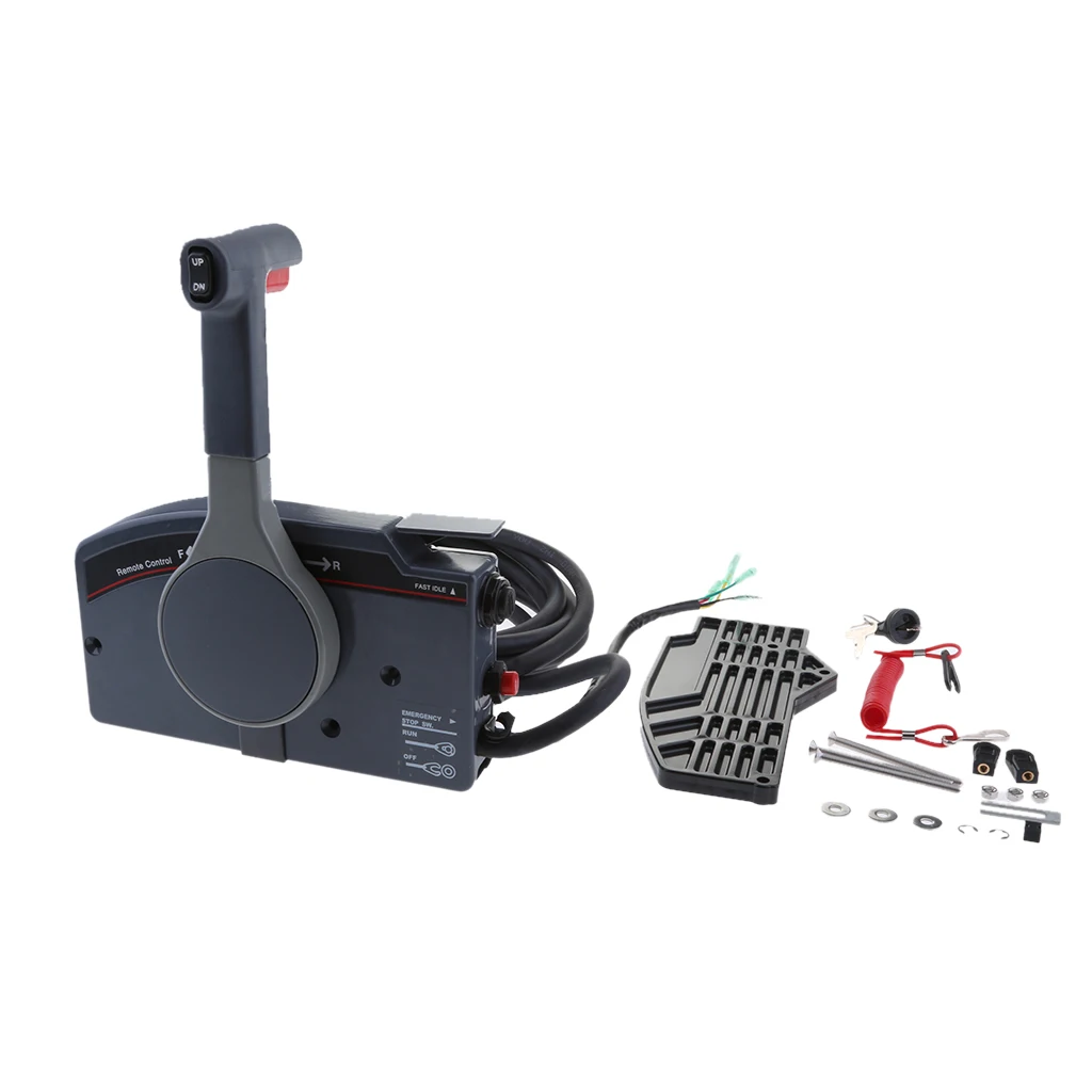 Marine Boat Engine Side Mount Remote Control Box (703-48205-16-00) for Outboard Motor