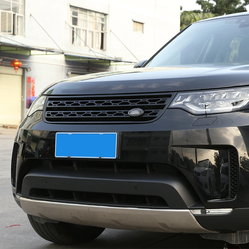 ABS глянцевый черный основной Комплект кузова автомобиля Передняя решетка отделка для Land rover Дискавери 5 L462 LR5 Замена внешних частей