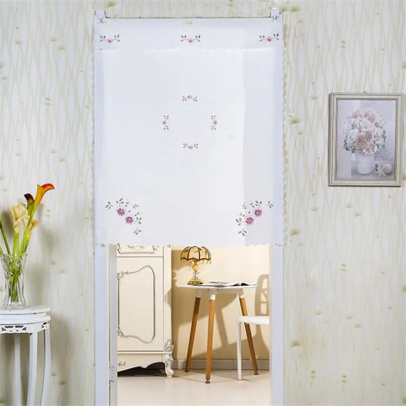 2020 Good Sale Home Curtain Blue Half Bedroom Partition Fabric Hanging Decoration | Дом и сад