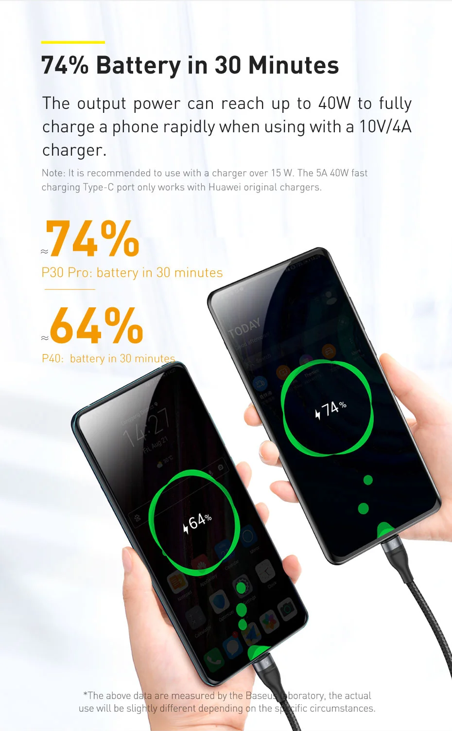 Cabo para Xiaomi Cabo de Dados para Iphone Cabo de Fio Usb tipo c 3 em 1 Baseus Samsung Carregamento Rápido 11 Pro x 8 6s Micro Usb 5a 7 Cabos flexíveis de celular