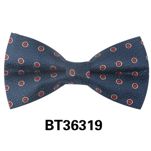 BT36319 Модный мужской галстук-бабочка, классический полосатый галстук для мужчин, деловой Свадебный взрослый цветочный галстук-бабочка, костюм с бабочками, галстуки-бабочки - Color: BT36319