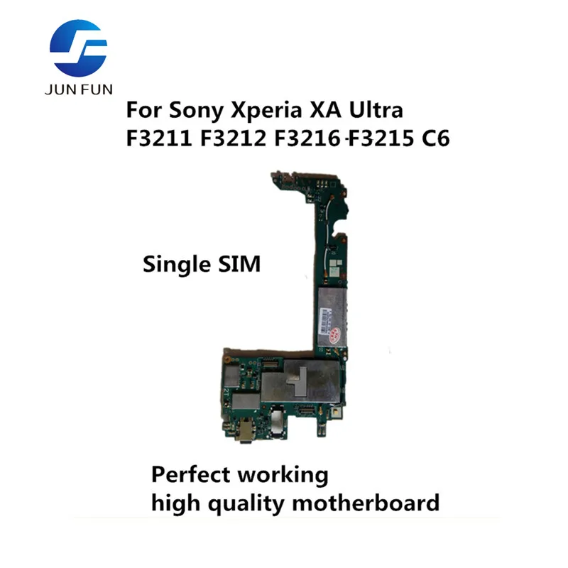 Весело в наличии с одной SIM-картой б/у разблокировать материнская плата для Sony Xperia