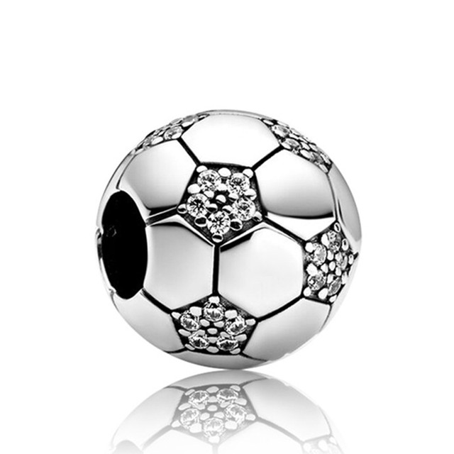 Baseball charms Fit Original Pandora Bracelet Ball Bead Jewelry Diy Bangle & Necklace Accessories For Women Gift