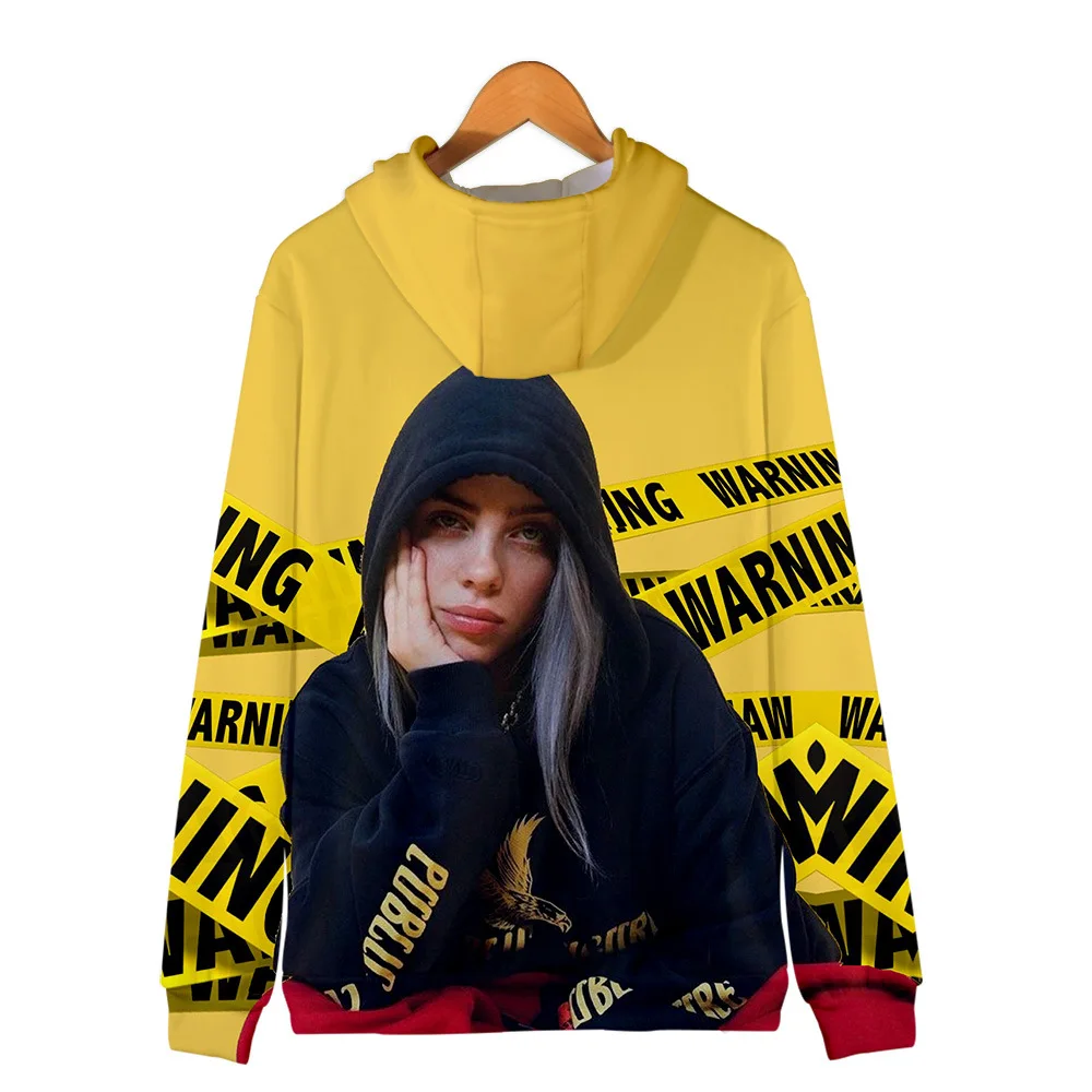 Billie Eilish/худи для женщин и девочек; детская толстовка; куртка с капюшоном; пальто на молнии; одежда