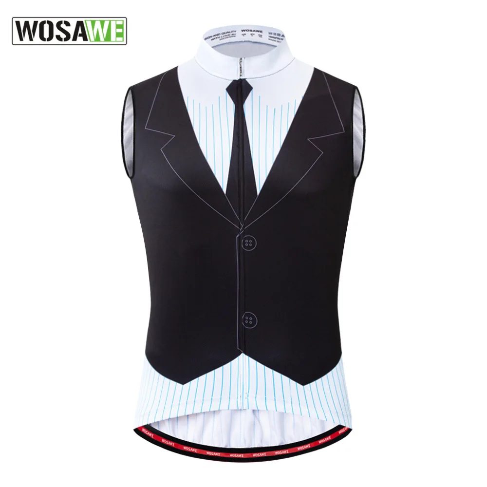 WOSAWE летние велосипедные жилеты для езды на мотоцикле мужские спортивные майки