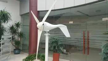 

100W breeze start horizontal axis wind turbine