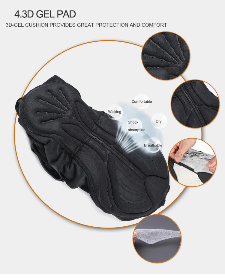 Велосипедные комбинезоны WOSAWE для мужчин и женщин светоотражающие длинные брюки