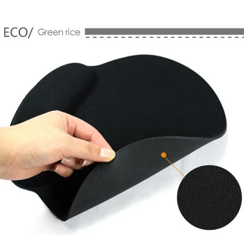 Memory Foam Нескользящие 10 дюймов Мышь коврик для мышки Поддержка для компьютера ПК Поддержка дропшиппинг