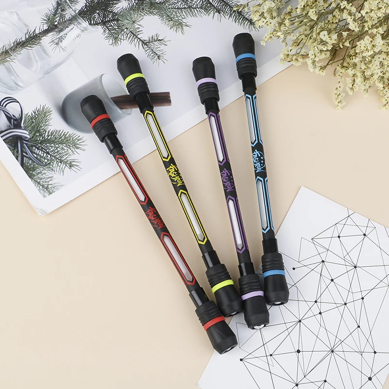 

Spinning Pen Creative Flash Rotating Gaming Gel Pens For Student Gift Toy Random 1PCS