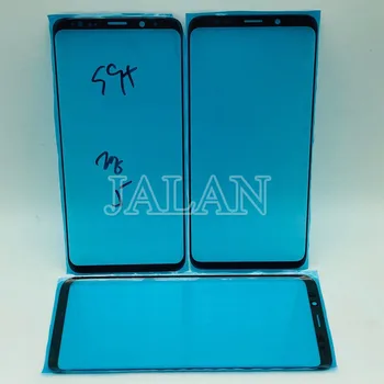 

5pcs S9 S9 plus touch screen glass For phone Galaxy G960 G965 digitizer screen front Outer Glass replacement repair Lens