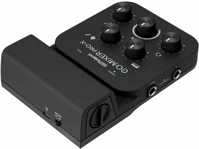 New Roland Go Mixer Pro X Audio Mixer for USB & Battery Powered - AliExpress