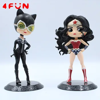 

15cm Action Figure Catwoman Wonder Woman PVC Anime Figure Collectible Model Toy 4Fun