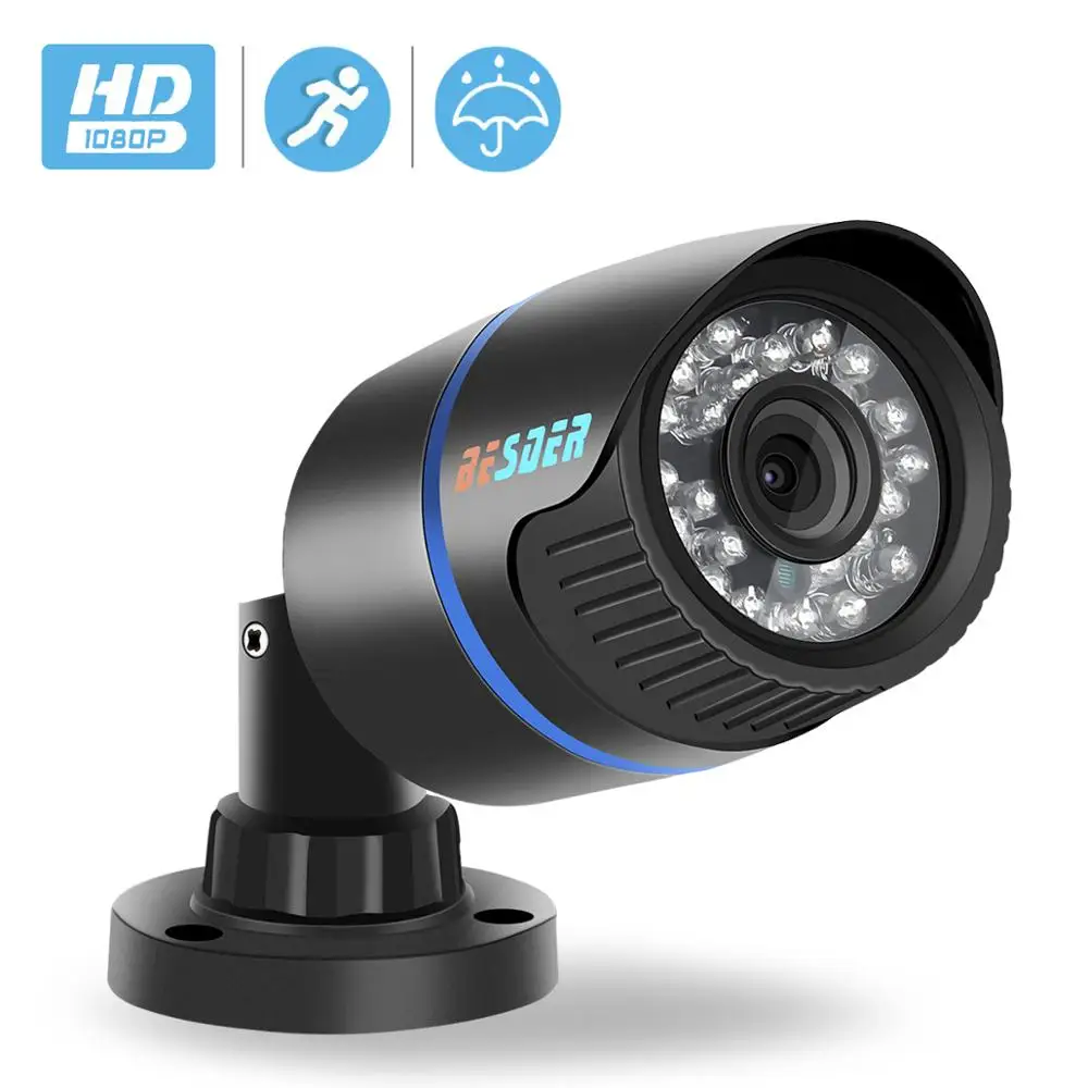 BESDER 1080/720p Full HD IP камера пуля наружная Водонепроницаемая безопасности ONVIF XMEye 20 м