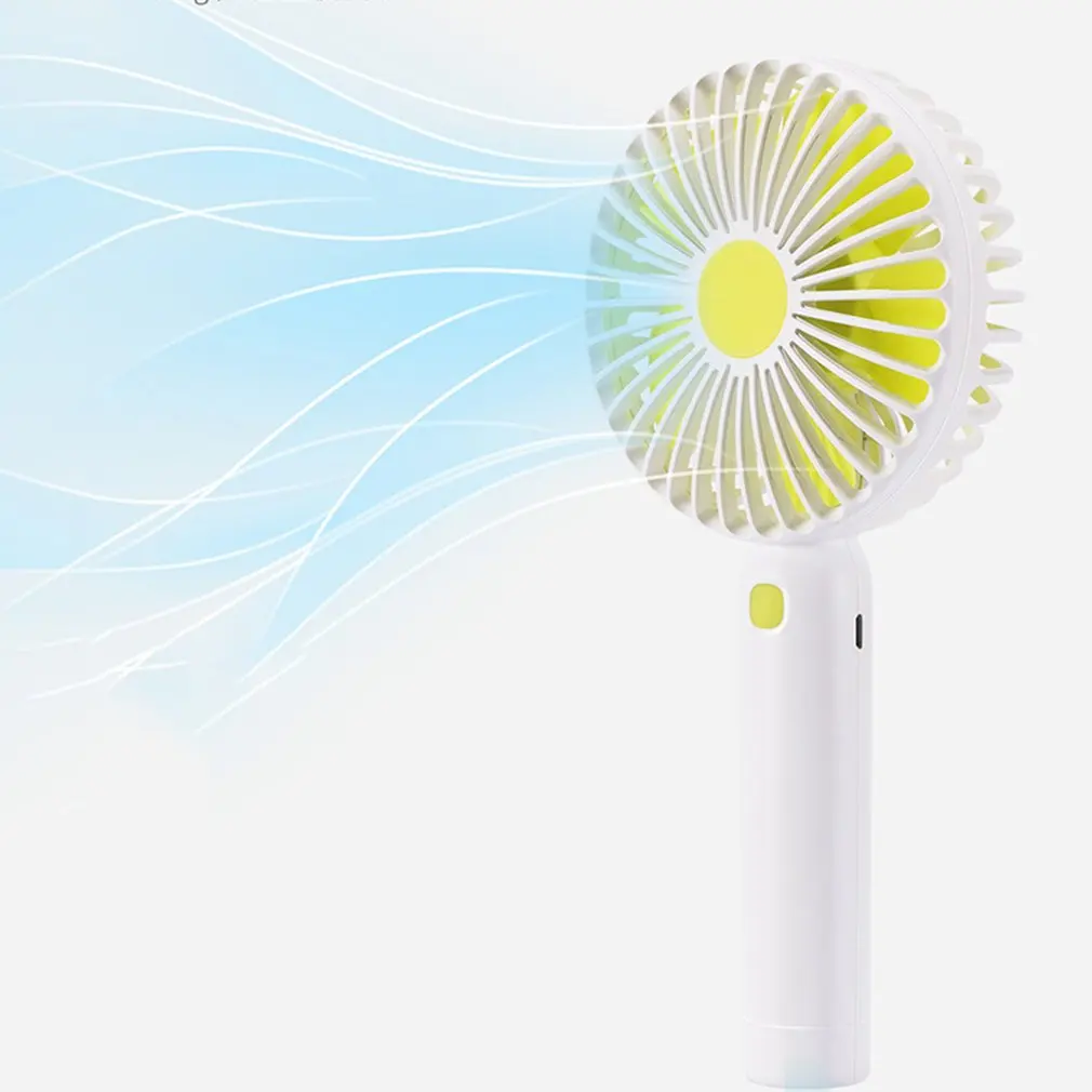 Cute Portable Hand Fan USB Power Handheld Mini Fan Cooler USB charging Summer cooling Tool For Gilrs Kids