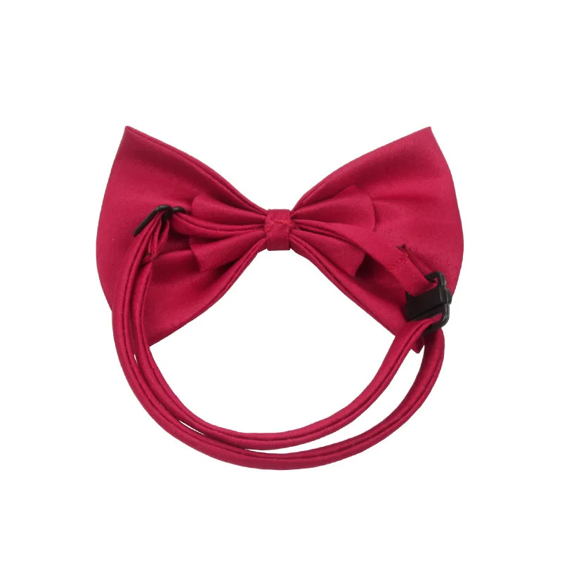 10 Pcs/set Dog Bow Tie Pet Puppy Cats Collar Bow Ties Adjustable Collar Neckties for Dog Pet Accessories Random Colors