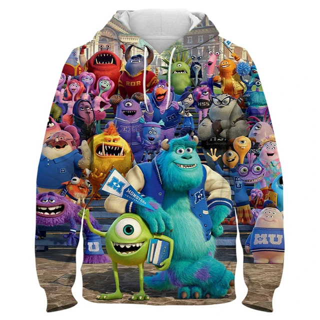 Sudadera con capucha inspirada en Boo Monsters Inc para hombre